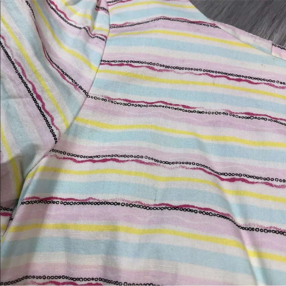 Little Minis Toddler Girls 4T Rainbow Stripe Dress With Bloomers